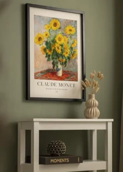 BGA Kasseramme Sort 40x60 cm - Passepartout Hvid 25x50 cm