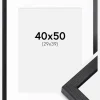 BGA Kasseramme Sort 40x50 cm - Passepartout Hvid 30x40 cm