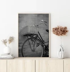Bicycle Basket Plakat (21x29.7 cm (A4))