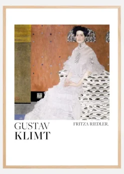 Bildnis Fritza Riedler (1906) Plakat (21x29.7 cm (A4))