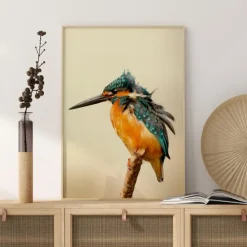 Bird On Tree Plakat (21x29.7 cm (A4))