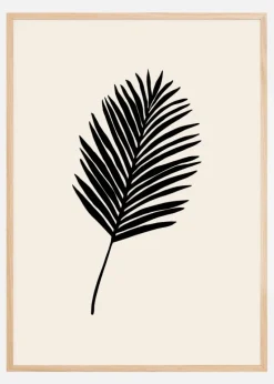 Black Palm Plakat (21x29.7 cm (A4))