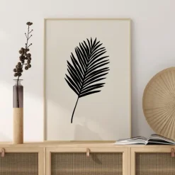 Black Palm Plakat (21x29.7 cm (A4))