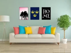 Black palms Plakat (21x29.7 cm (A4))