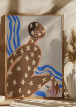 Blooming Daisy Plakat (21x29.7 cm (A4))