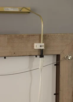 BLP 117 Billedbelysning 45 cm - Guld