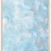 Blue cotton wool Plakat (21x29.7 cm (A4))