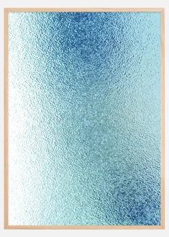 Blue Ice Plakat (21x29.7 cm (A4))
