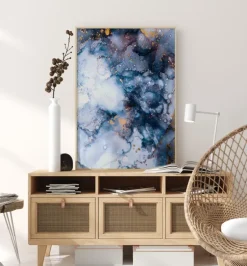 Blue is the color Plakat (21x29.7 cm (A4))