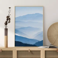 Blue Mountain Plakat (21x29.7 cm (A4))