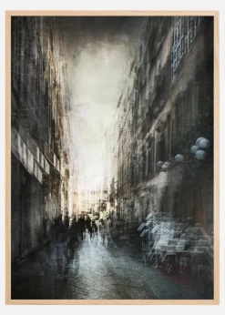 Blury Street Plakat (21x29.7 cm (A4))