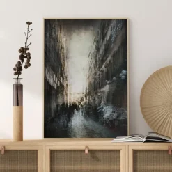 Blury Street Plakat (21x29.7 cm (A4))