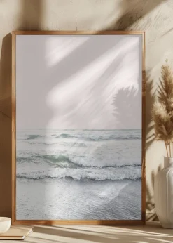 Blush Ocean Plakat (21x29.7 cm (A4))