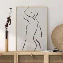 Body Lines I Plakat (21x29.7 cm (A4))