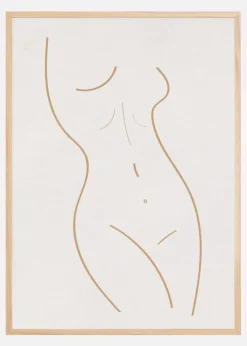 Body Lines IV Plakat (21x29.7 cm (A4))