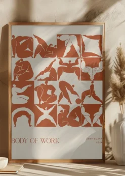 Body of Work (terracotta) Plakat (21x29.7 cm (A4))