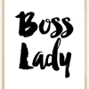 Boss Lady Plakat (21x29.7 cm (A4))