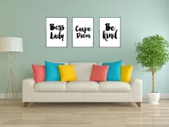 Boss Lady Plakat (21x29.7 cm (A4))