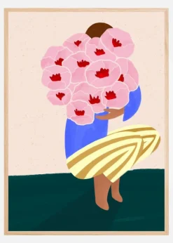 Bouquet of Flowers Plakat (21x29.7 cm (A4))