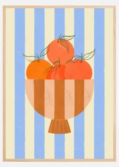 Bowl of Oranges Plakat (21x29.7 cm (A4))