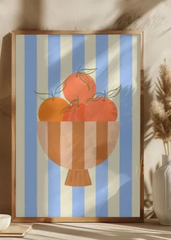 Bowl of Oranges Plakat (21x29.7 cm (A4))