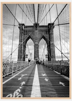 Brooklyn Bridge Plakat (21x29.7 cm (A4))