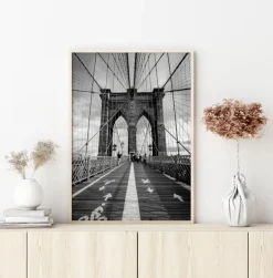 Brooklyn Bridge Plakat (21x29.7 cm (A4))