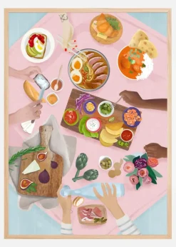 Brunch Plakat (21x29.7 cm (A4))