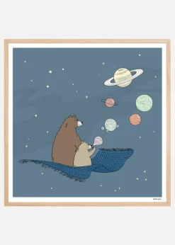 Bubbles Plakat (30x30 cm)