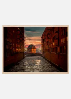 By i Vand Plakat (30x40 cm)