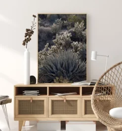 Cactus In Desert Plakat (21x29.7 cm (A4))