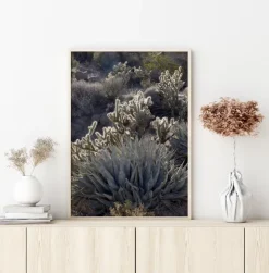Cactus In Desert Plakat (21x29.7 cm (A4))