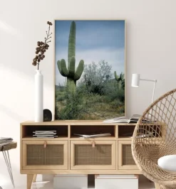 Cactus Land Plakat (21x29.7 cm (A4))