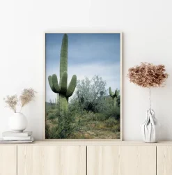 Cactus Land Plakat (21x29.7 cm (A4))