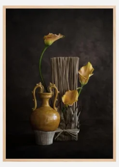 Calla Lilies Plakat (21x29.7 cm (A4))