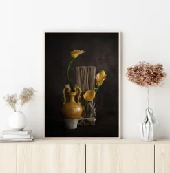 Calla Lilies Plakat (21x29.7 cm (A4))