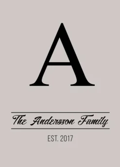 Capital Family (21x29,7 cm (A4))