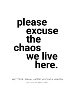 Chaos - White (21x29,7 cm (A4))