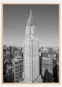 Chrysler Black and White Plakat (21x29.7 cm (A4))