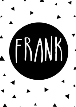 Circle Name - Black (21x29,7 cm (A4))