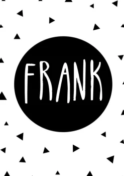 Circle Name - Black (21x29,7 cm (A4))