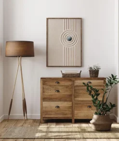 Circle Sand Plakat (21x29.7 cm (A4))