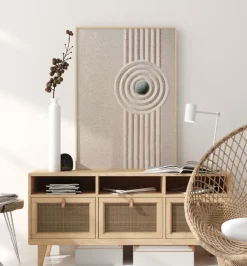 Circle Sand Plakat (21x29.7 cm (A4))