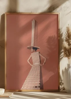 City girl Plakat (21x29.7 cm (A4))