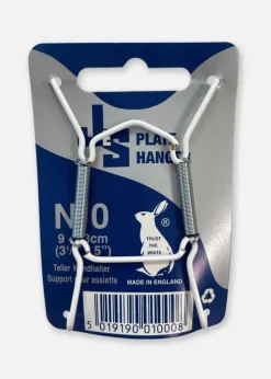 Classic Tallerkenophæng Hvid - 9-13 cm