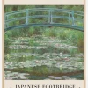 Claude Monet -Japanese Footbridge 1899 Plakat (21x29.7 cm (A4))