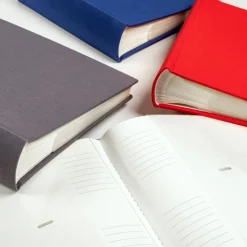 Cloth Album Blå - 22,5x24 cm (40 Hvide sider / 20 ark)