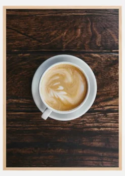 Coffe o clock Plakat (21x29.7 cm (A4))