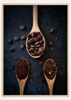 Coffee Beans Plakat (21x29.7 cm (A4))