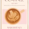 Coffee Plakat (21x29.7 cm (A4))